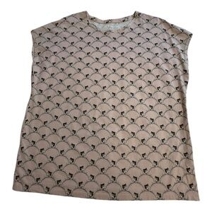 Uniqlo UT Paul & Joe Pink Cat T-Shirt - Size XL